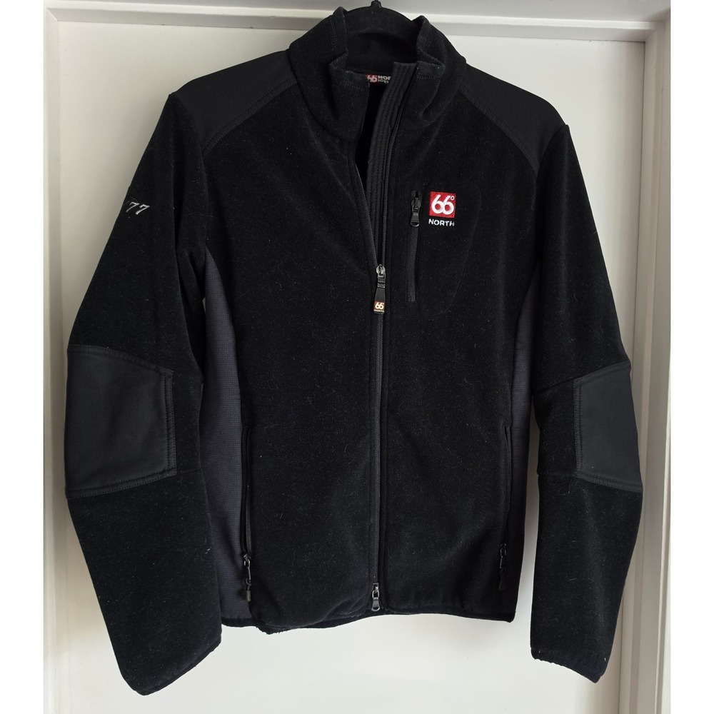66 North Black Jacket Women Size S Long Sleeve Outdoor